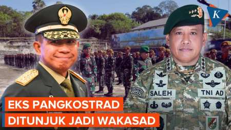 Update Mutasi TNI, Eks Pangkostrad Muhammad Saleh Mustafa Ditunjuk Jadi Wakasad