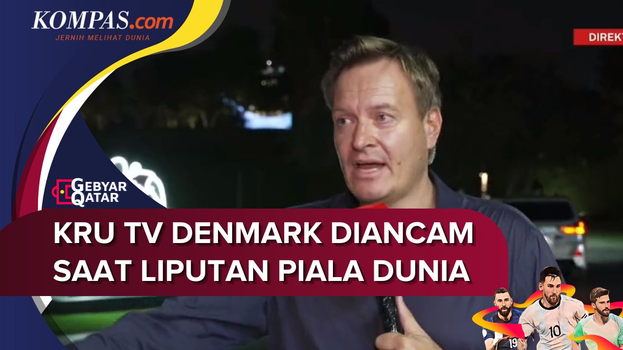 Detik-detik Keamanan Qatar Ancam Kru TV Denmark Saat Siaran Langsung Jelang Piala Dunia