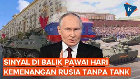 Pawai Hari Kemenangan Rusia Tanpa Tank, Tanda Perang Ukraina Tidak Berjalan Sesuai Rencana?