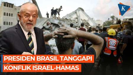 Presiden Brasil: Tanggapan Israel Sama Buruknya dengan Serangan Hamas