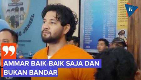 Ammar Zoni Curhat Usai Sidang, Bantah Jadi Bandar