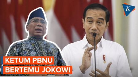 Ketum PBNU Bertemu Jokowi di Istana, Ada Apa?