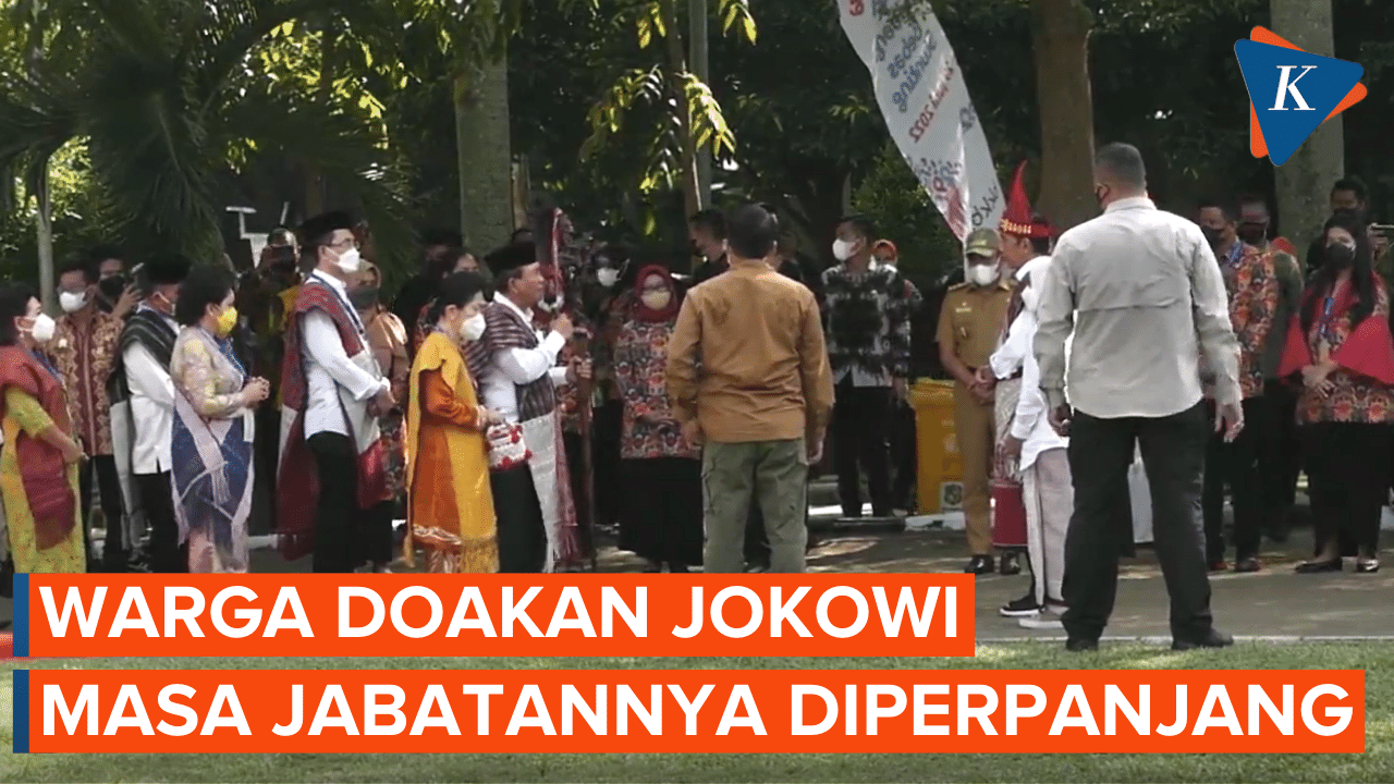 Jokowi Didoakan Warga agar Masa Jabatannya Diperpanjang