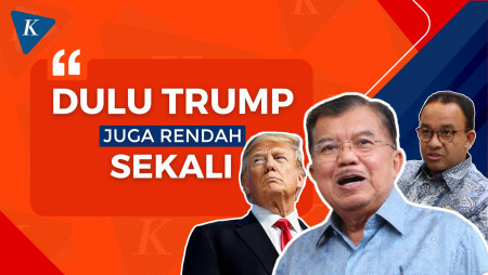 JK soal Elektabilitas Anies Rendah: Trump Dulu Juga Begitu