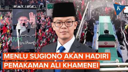 Menlu Sugiono Akan Hadiri Pemakaman Ali Khamenei di Iran