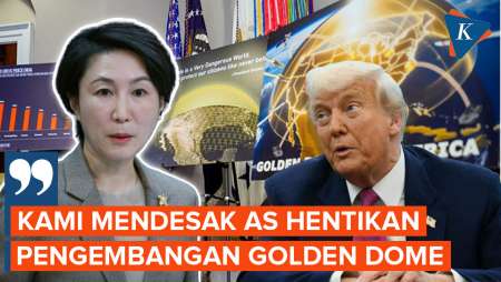 Was-was dengan Golden Dome Trump, China Minta AS Setop Pengembangan