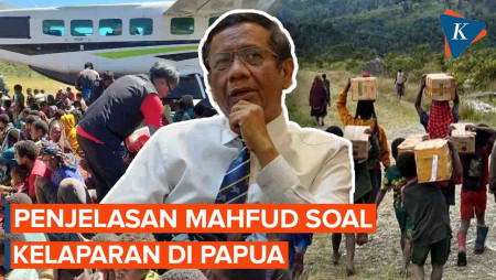 Mahfud MD Jelaskan Soal Penanganan Kelaparan di Papua