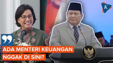 Momen Prabowo Cari Menteri Keuangan Saat Bicara Ada Hakim Masih Indekos