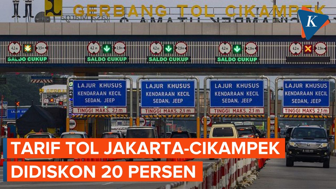 Jasa Marga Diskon Tarif Tol Jakarta-Cikampek saat Arus Mudik dan Balik Lebaran 2023