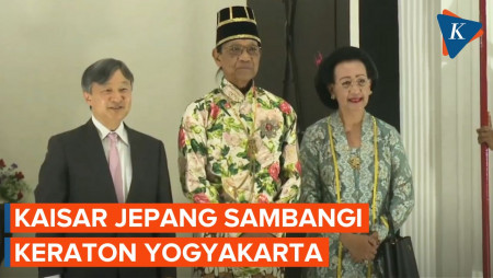 Kunjungi Keraton Yogyakarta, Kaisar Naruhito Ikuti Jejak Orangtuanya