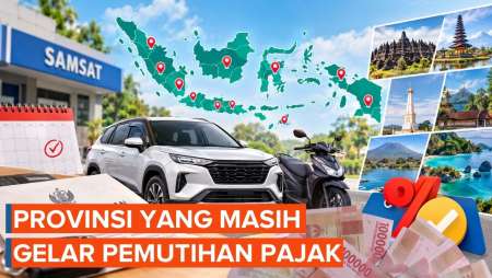 Bebas Denda Dan Diskon PKB, Cek Daftar Wilayah Yang Buka Pemutihan Pajak
