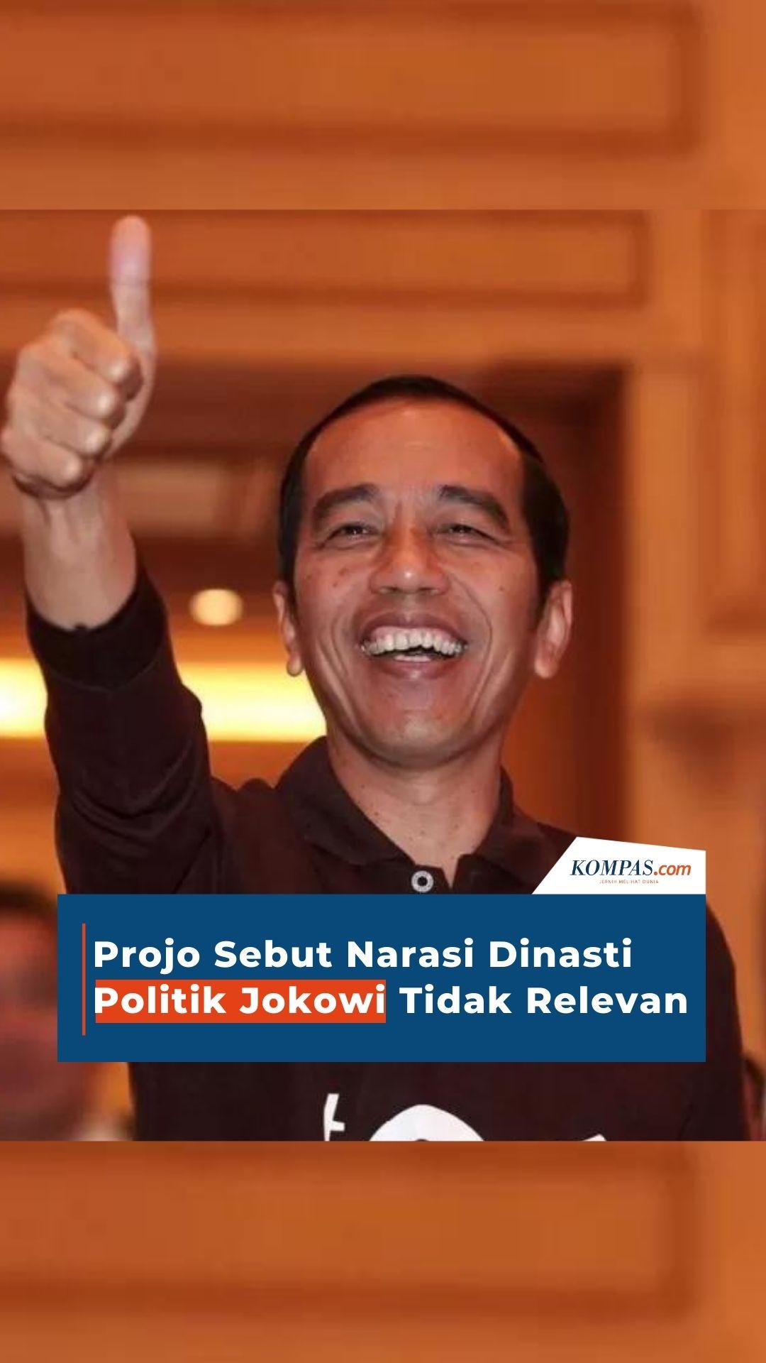 Projo Sebut Narasi Dinasti Politik Jokowi Tidak Relevan #jokowi #mahkamahkonstitusi