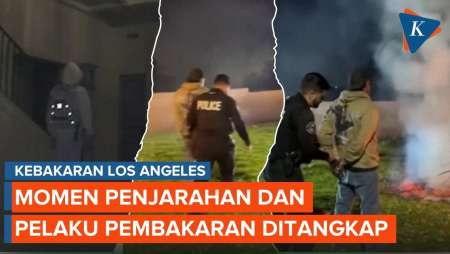 Momen Penjarahan Rumah di Tengah Kebakaran Los Angeles