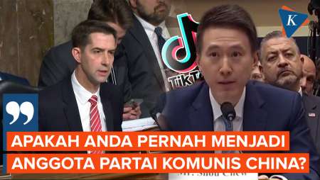 Momen Senator AS Cecar Bos TikTok soal Hubungannya dengan China