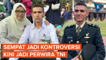 Sempat Viral dan Jadi Kontroversi, Enzo Allie Kini Sudah Jadi Perwira TNI