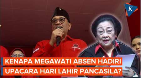 Djarot PDI-P Ungkap Alasan Megawati Absen di Upacara Hari Lahir Pancasila