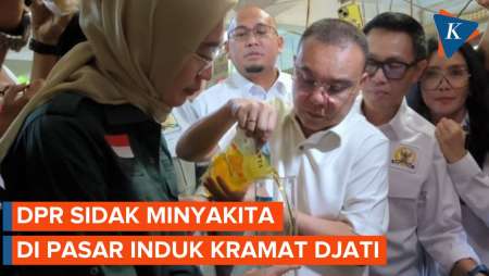 DPR Sidak Minyakita, Malah Temukan Merek Lain Tak Sesuai Takaran