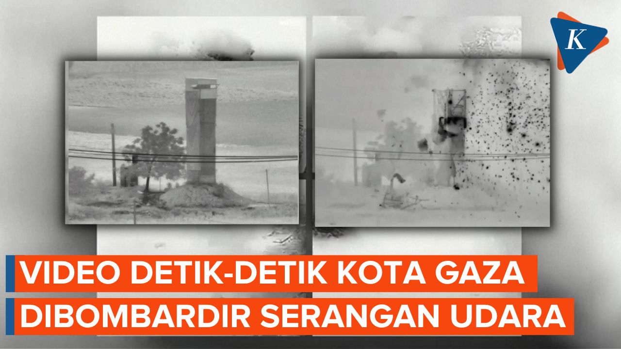 Israel Rilis Video Saat Serang Kompleks Militer Jihad Islam di Gaza