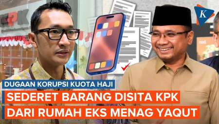 KPK Sita Dokumen dan Telepon Seluler dari Rumah Eks Menag Yaqut