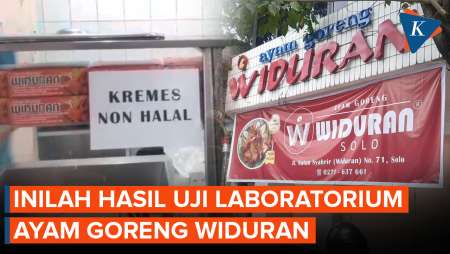 Hasil Uji Laboratorium Ayam Goreng Widuran Sudah Keluar, Ini Hasilnya