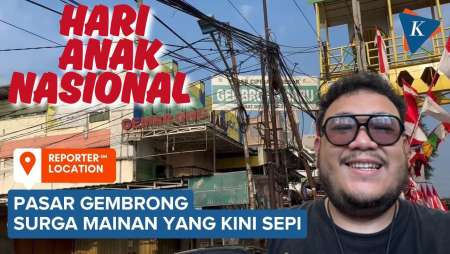 Melihat Pasar Gembrong, Surga Mainan Anak yang Kini Redup