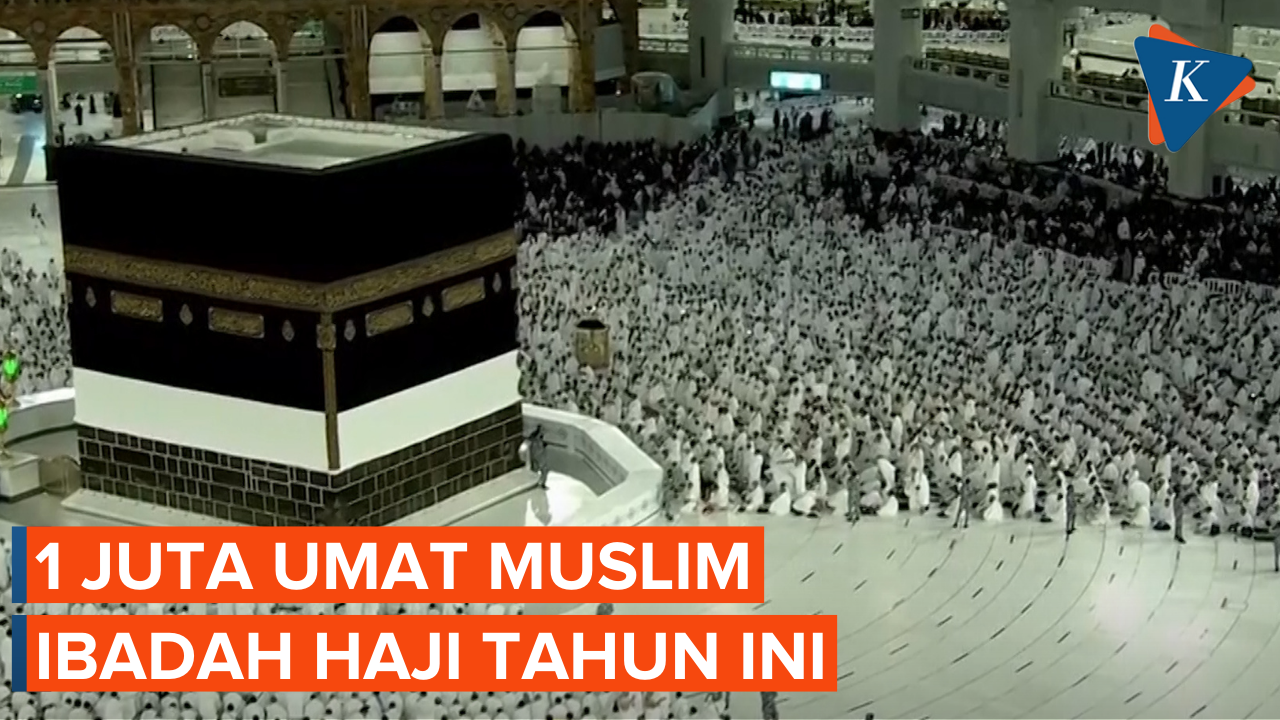 1 juta orang menjalankan  Ibadah Haji setelah 2 tahun vakum