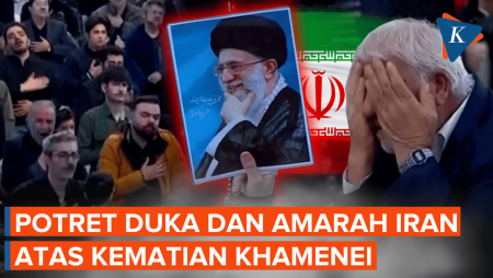 Tangis Warga Iran Pecah Atas Kematian Khamenei, IRGC Bersumpah Balas AS-Israel