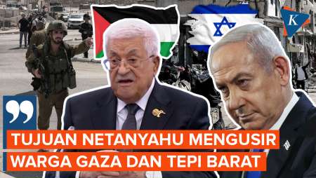 Presiden Palestina: Netanyahu Ingin Usir Warga Palestina dari Gaza dan Tepi Barat