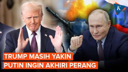 Trump Singgung “Ego Besar” Putin, tapi Yakin Rusia Ingin Akhiri Perang dengan Ukraina