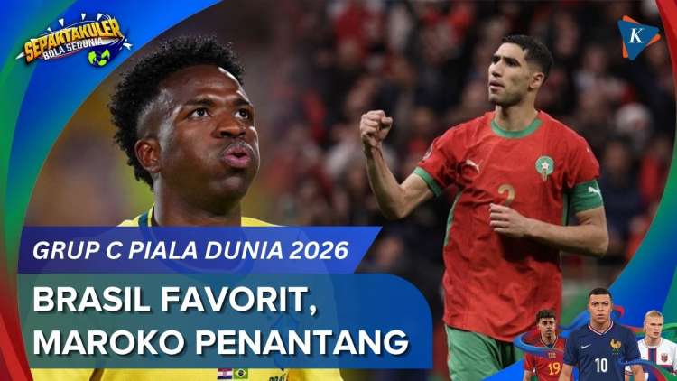 Analisis Kekuatan Grup C Piala Dunia 2026: Brasil Jadi Favorit, Maroko Siap Menantang