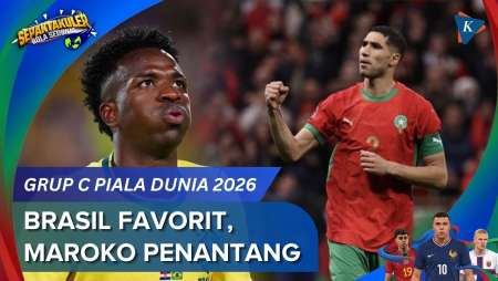 Bedah Kekuatan Grup C Piala Dunia 2026: Brasil Favorit, Maroko Penantang Kuat