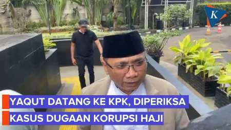 Yaqut Datang Ke KPK, Penuhi Pemanggilan Kasus Dugaan Korupsi Haji