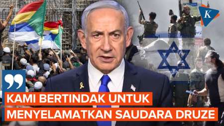 Serang Suriah untuk Lindungi Druze, Netanyahu: Kalian Warga Israel!