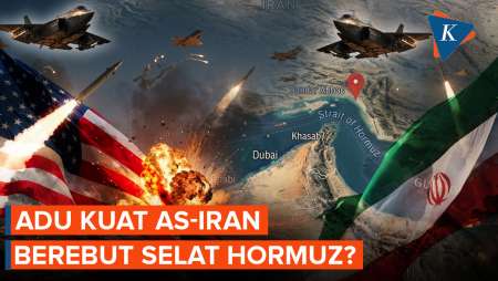AS-Iran Kuatkan Pasukan, Berebut Kendali Selat Hormuz?