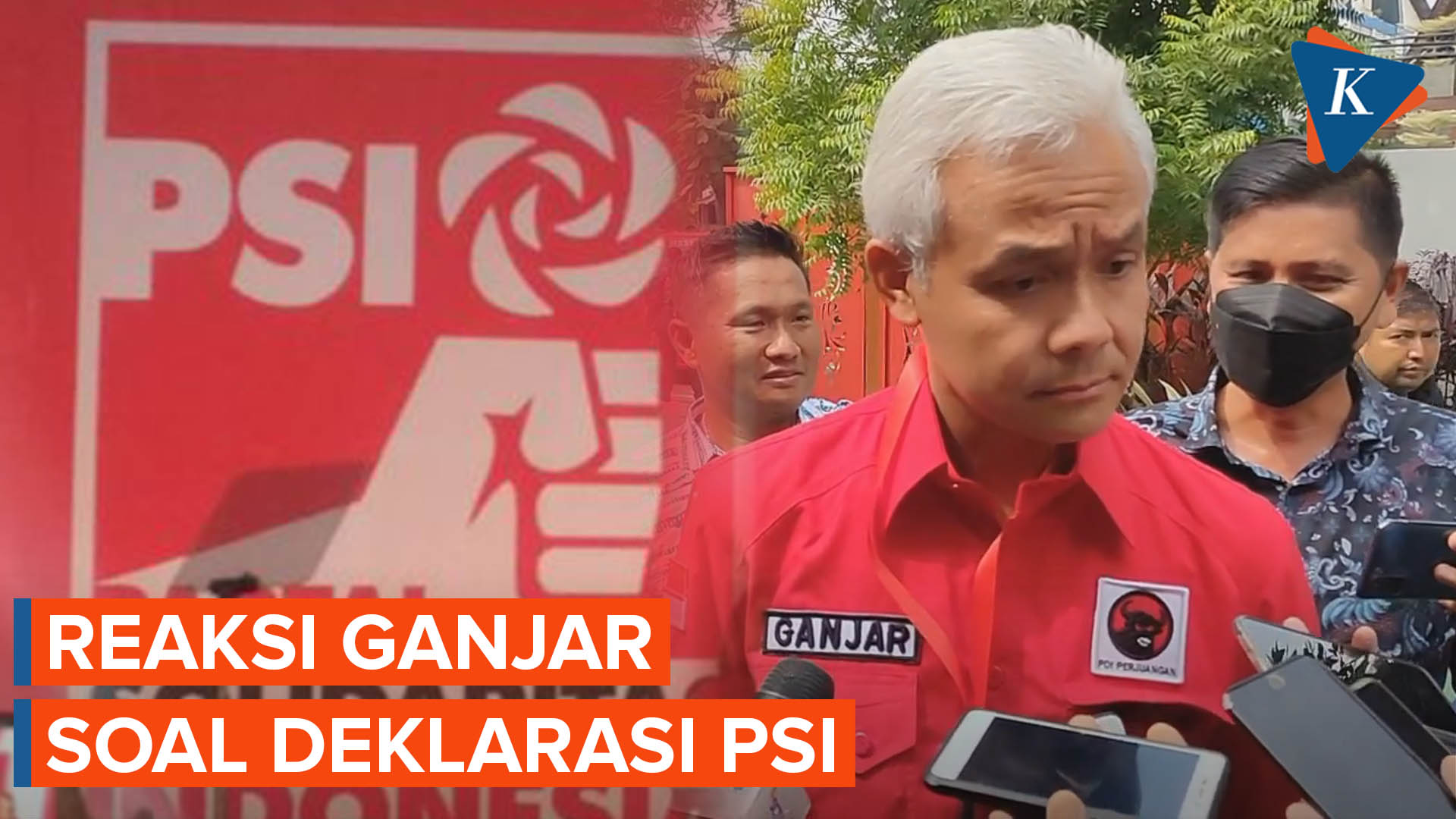 Ganjar Pranowo Baru Tahu soal Deklarasi PSI dari Media