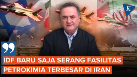 Israel Klaim Bombardir Pabrik Petrokimia Terbesar Iran