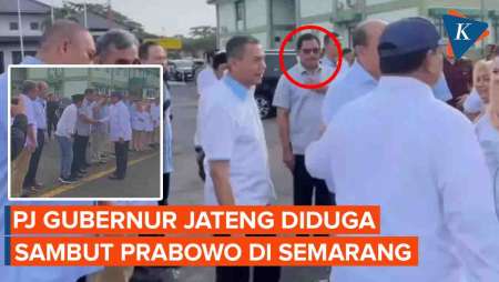 PJ Gubernur Jateng Diduga Temui Prabowo dan Timses, Pemprov Jateng Angkat Bicara