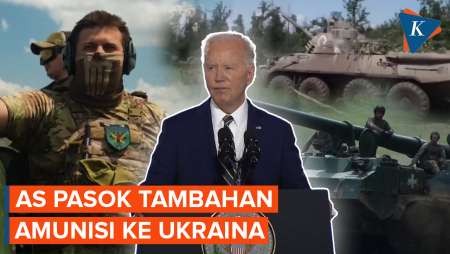 Biden Akan Pasok Tambahan Amunisi ke Ukraina