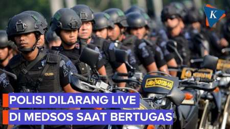 Larangan Live Streaming Supaya Polisi Fokus Layani Masyarakat
