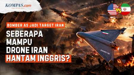 Mampukah Drone Iran Menyerang Jet Pengebom B-1 AS di Pangkalan Inggris?