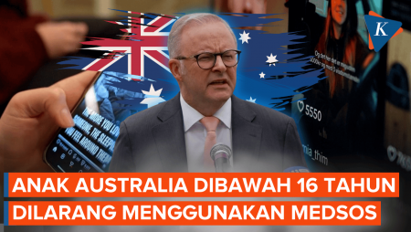 Australia Resmi Larang Anak Di Bawah 16 Tahun Akses Medsos, Pertama Di Dunia
