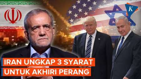 Iran Bersedia Akhiri Perang Asal AS-Israel Penuhi 3 Syarat, Apa Saja?
