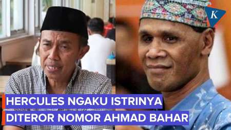 Rumah Ahmad Bahar Didatangi GRIB, Hercules: Istri Saya Diteror, Tapi Dia Seolah Korban