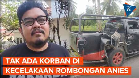 Rombongan Anies Alami Kecelakaan di Aceh, Timnas Amin Sebut Semua Selamat