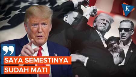 Seharusnya Sudah Tewas, Trump Ungkap Mengapa Dirinya Bisa Selamat dalam Penembakan