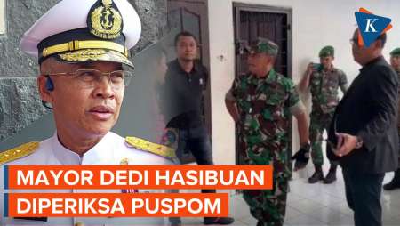 Imbas Geruduk Polrestabes Medan, Mayor Dedi Hasibuan Dibawa Ke Puspom TNI