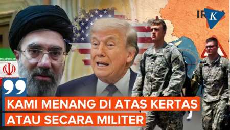Sesumbar Menang Dari Iran Pakai Cara Apapun, Trump: Kami Unggul Militer Dan Di Atas Kertas