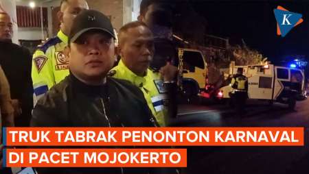 Kronologi Truk Tangki Tabrak Penonton Karnaval di Pacet Mojokerto