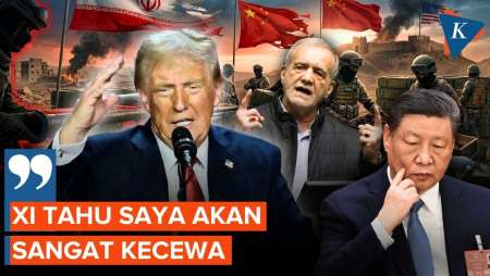 China Pasok 400 Rudal Ke Iran, Trump: Jika Itu Benar, Saya Kecewa!