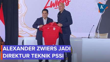Alexander Zwiers Resmi Ditunjuk Jadi Direktur Teknik PSSI